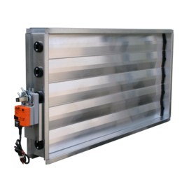 Closing damper, 400x800, OD